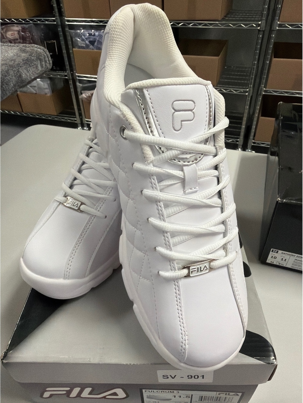 SKU 3606/901 FILA Fulcrum 3 Men's White Athletic Sneakers